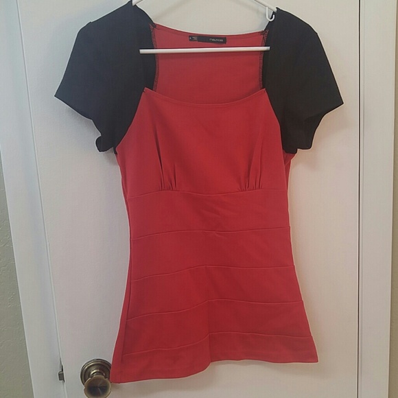 orange dress top